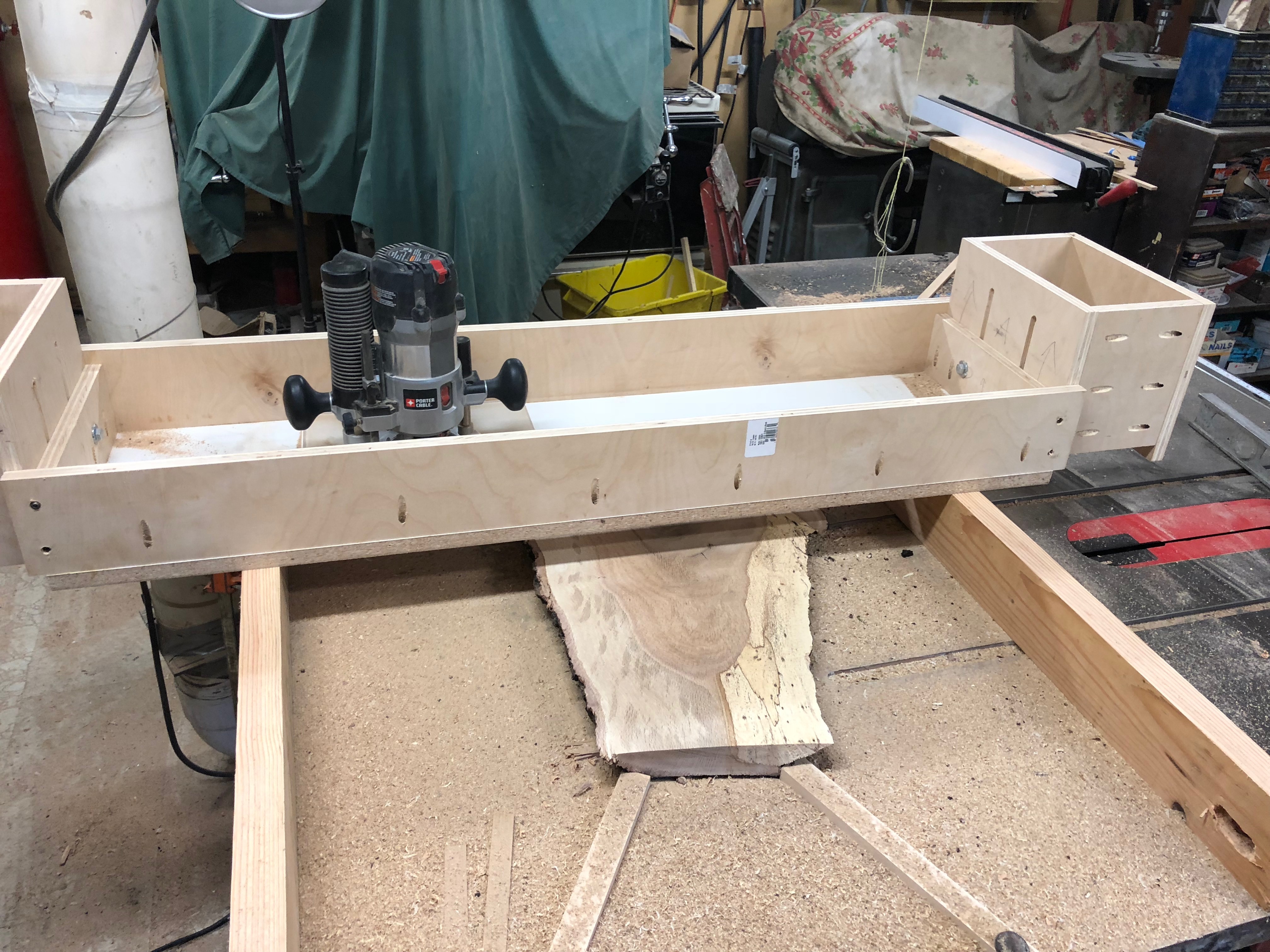 Vertical Router Sled